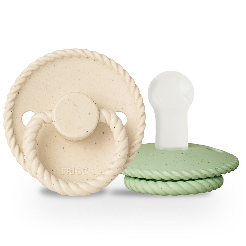 FRIGG Mini Mocha Silicone 2-Pack Vanilla Cream/Matcha Latte - Size 2