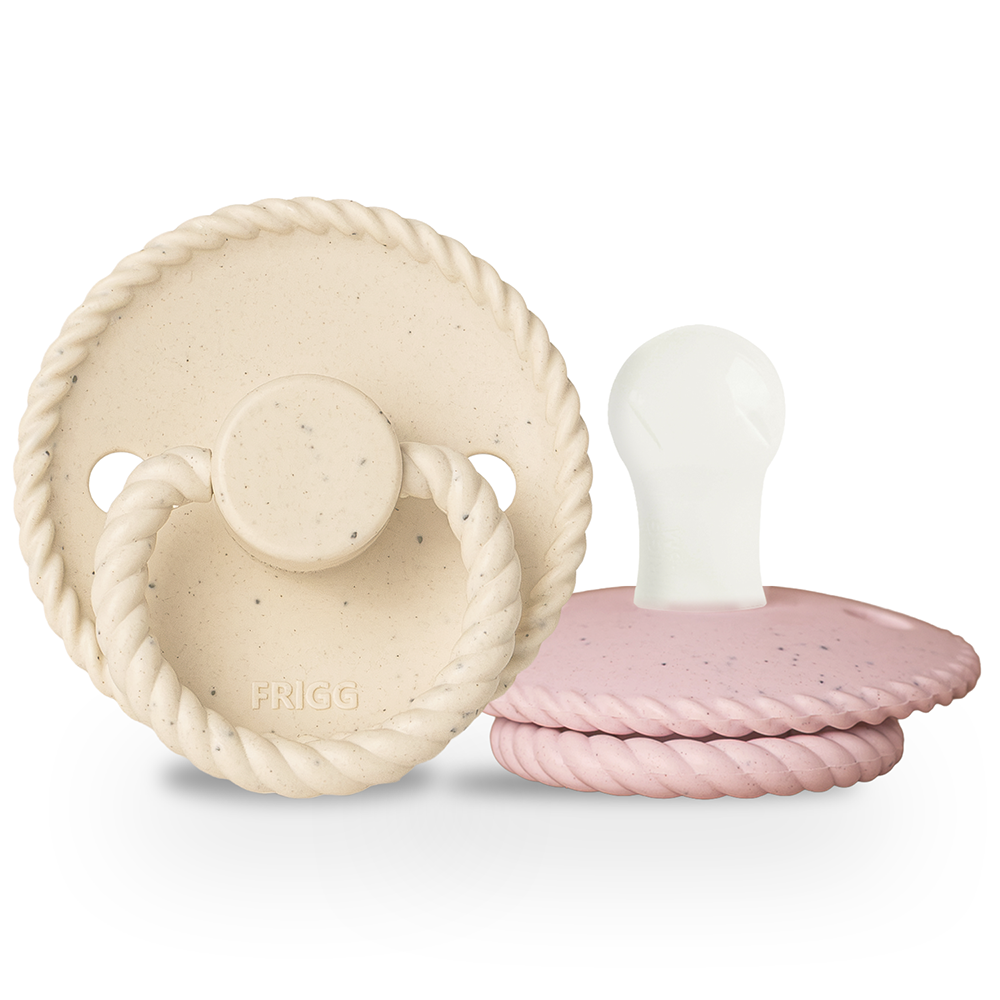FRIGG Mini Mocha Silicone Lot de 2 Vanilla Cream/Rose Latte - Taille 1