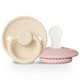 FRIGG Mini Mocha Silicone 2-Pack Vanilla Cream/Rose Latte - Size 1
