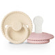 FRIGG Mini Mocha Silicone 2-Pack Vanilla Cream/Rose Latte - Size 2