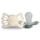 FRIGG Pacifier - Lucky Silicone 2-Pack Size 2 - Cream/Sage
