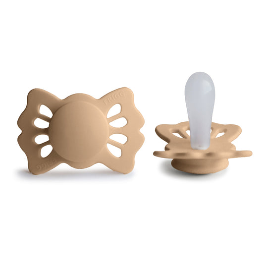 FRIGG Symmetrical Pacifier - Lucky Silicone Size 1 - Croissant