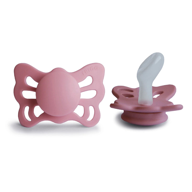FRIGG Anatomical Pacifier - Butterfly Silicone Size 1 - Cedar
