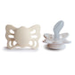 FRIGG Anatomical Pacifier - Butterfly Silicone Size 1 - Cream