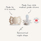 FRIGG Symmetrical Pacifier - Lucky Silicone Size 1 - Honey Gold