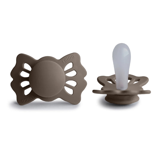 FRIGG Symmetrical Pacifier - Lucky Silicone Size 1 - Portobello