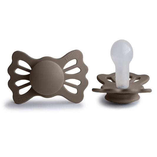 FRIGG Symmetrical Pacifier - Lucky Silicone Size 2 - Portobello