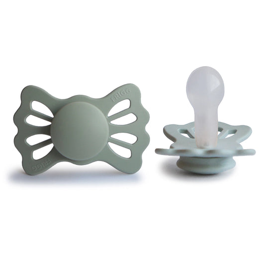 FRIGG Symmetrical Pacifier - Lucky Silicone Size 2 - Sage