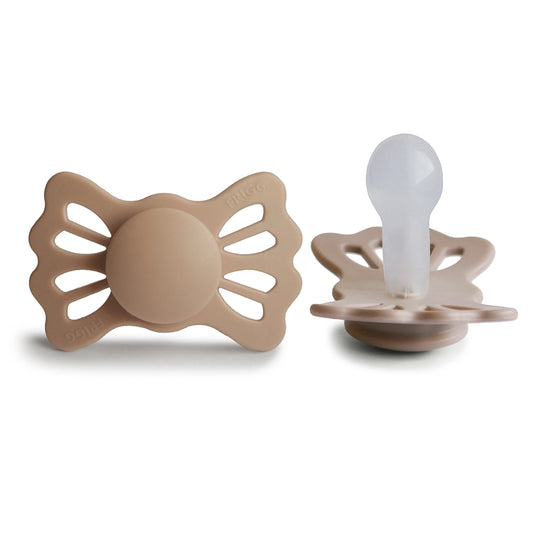 FRIGG Symmetrical Pacifier - Lucky Silicone Size 2 - Silky Satin