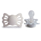 FRIGG Symmetrical Pacifier - Lucky Silicone Size 2 - Silver Gray