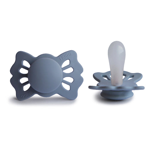 FRIGG Symmetrical Pacifier - Lucky Silicone Size 1 - Slate