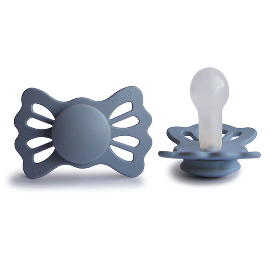 FRIGG Symmetrical Pacifier - Lucky Silicone Size 2 - Slate