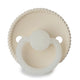 FRIGG Round Pacifier - Rope Night Silicone Size 2 - Cream
