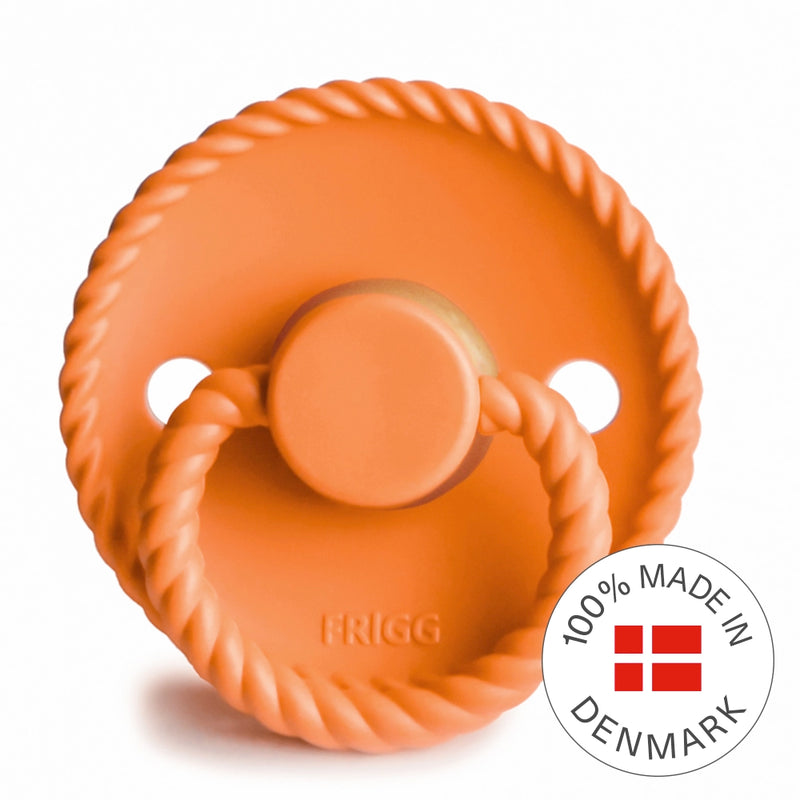 FRIGG Round Pacifier - Rope Latex Size 2 - Maple