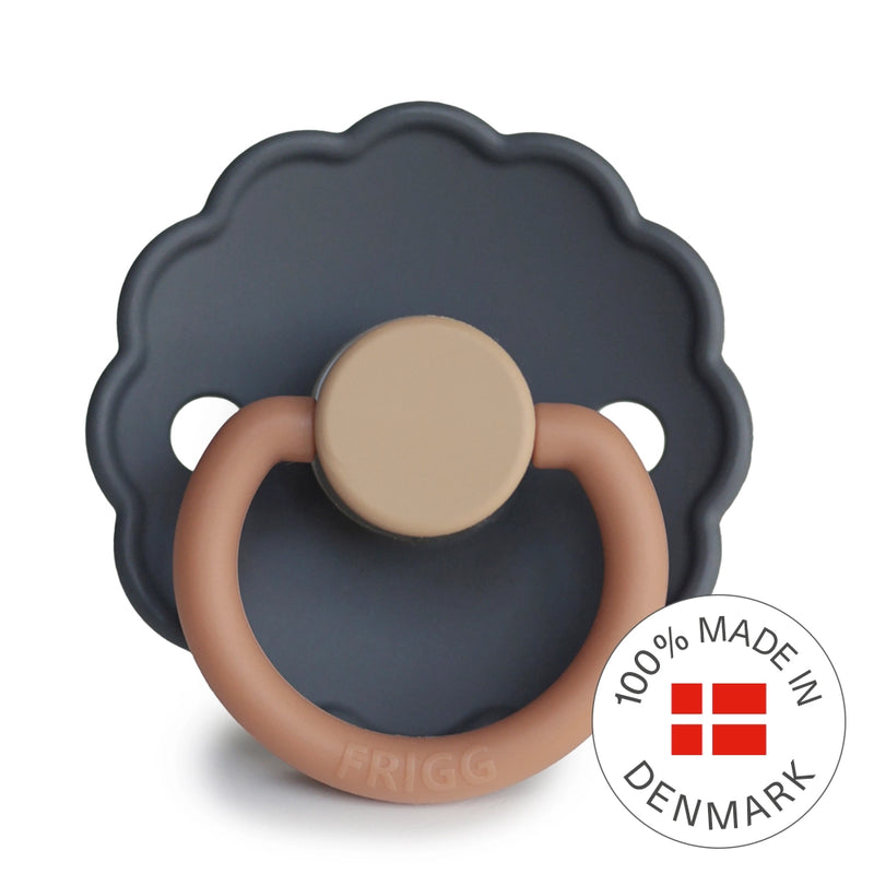 FRIGG Round Pacifier - Daisy Silicone Size 1 - Aurora