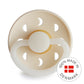 FRIGG Round Pacifier - Moon Phase Night Latex Size 2 - Cream