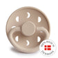 FRIGG Round Pacifier - Moon Phase Silicone Size 1 - Croissant