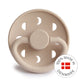FRIGG Round Pacifier - Moon Phase Silicone Size 1 - Croissant