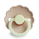 FRIGG Round Pacifier - Daisy Night Latex Size 1 - Croissant
