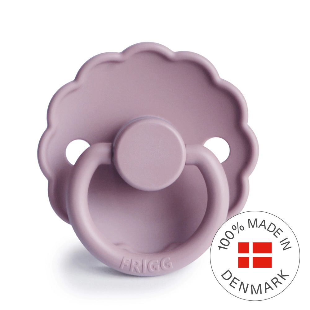 FRIGG Round Pacifier - Daisy Silicone Size 1 - Heather