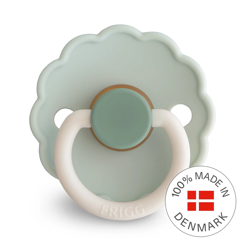 FRIGG Round Pacifier - Daisy Latex Size 1 - Little Darling