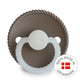 FRIGG Round Pacifier - Rope Night Silicone Size 2 - Portobello
