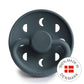 FRIGG Round Pacifier - Moon Phase Silicone Size 2 - Slate