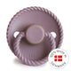 Sucette ronde FRIGG - Corde en latex taille 2 - Mauve crépuscule