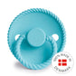 FRIGG Round Pacifier - Rope Silicone Size 2 - Waterfall