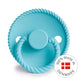 FRIGG Round Pacifier - Rope Silicone Size 2 - Waterfall