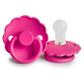 FRIGG Round Pacifier - Daisy Silicone Size 1 - Fuchsia
