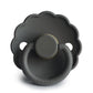 FRIGG Round Pacifier - Daisy Latex Size 2 - Graphite