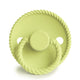 FRIGG Round Pacifier - Rope Silicone Size 1 - Green Tea