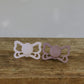 FRIGG Anatomical Pacifier - Butterfly Silicone Size 2 - Twilight Mauve