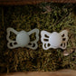 FRIGG Pacifier - Butterfly Silicone 2-Pack Size 2 - Sage/Powder Blue