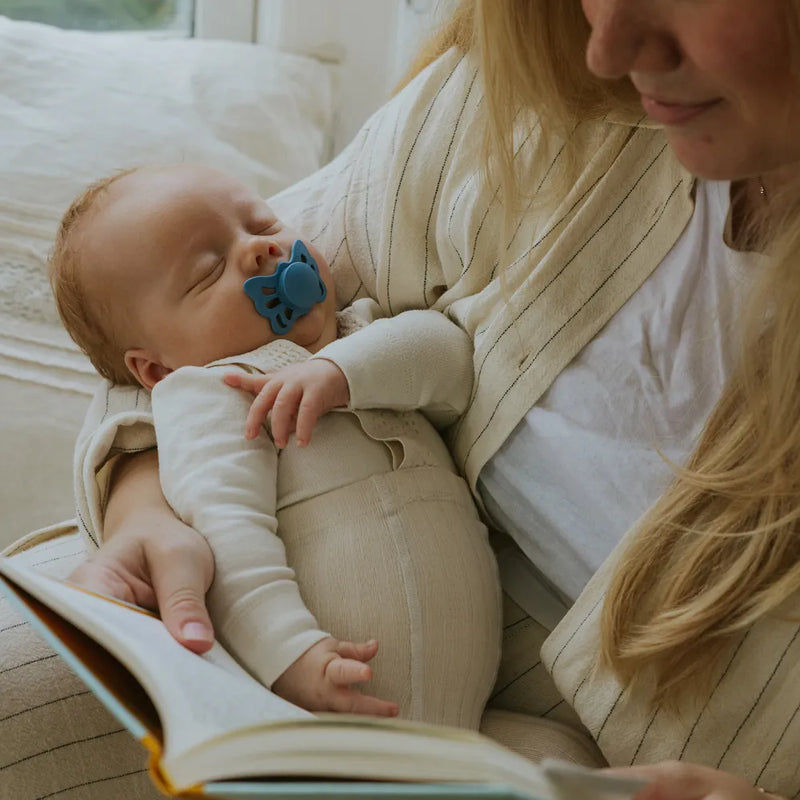 FRIGG Anatomical Pacifier - Butterfly Silicone Size 1 - Ocean View