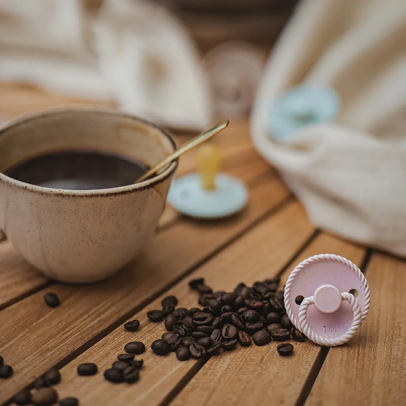FRIGG Mini Mocha Silicone 2-Pack Cappuccino/Rose Latte - Size 2