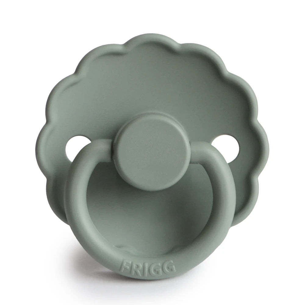 FRIGG Round Pacifier - Daisy Silicone Size 1 - Lily Pad