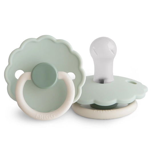 FRIGG Round Pacifier - Daisy Silicone Size 1 - Little Darling