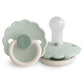 FRIGG Round Pacifier - Daisy Silicone Size 2 - Little Darling