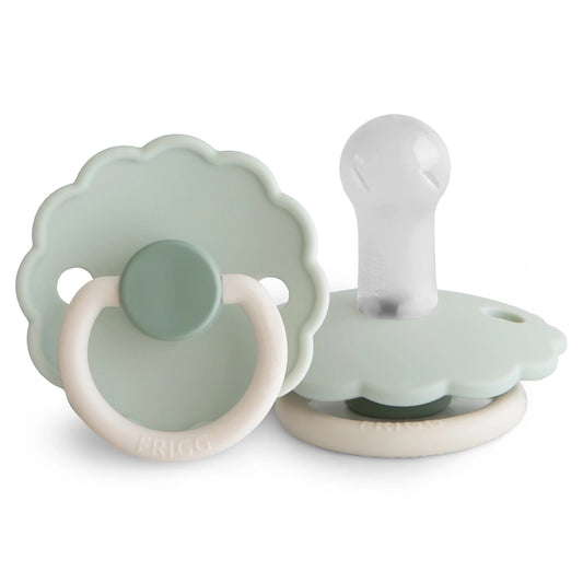 FRIGG Round Pacifier - Daisy Silicone Size 2 - Little Darling