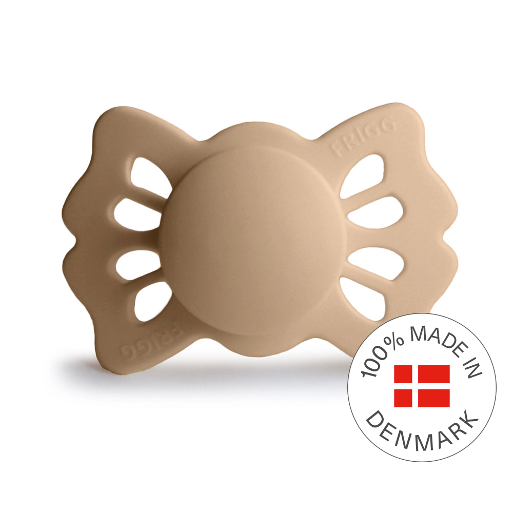 FRIGG Symmetrical Pacifier - Lucky Silicone Size 1 - Croissant