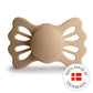 FRIGG Symmetrical Pacifier - Lucky Silicone Size 2 - Croissant