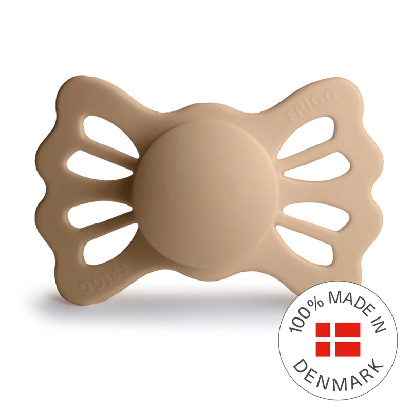 FRIGG Symmetrical Pacifier - Lucky Silicone Size 2 - Croissant