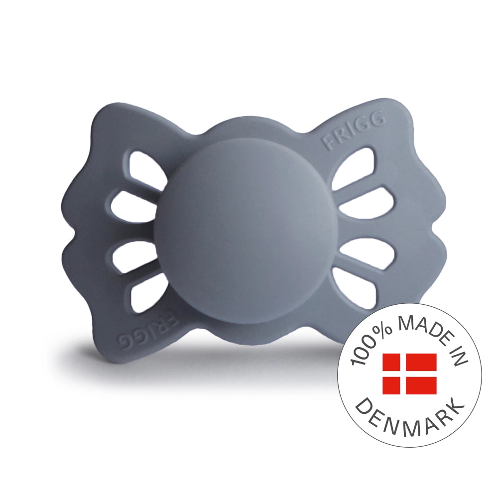 FRIGG Symmetrical Pacifier - Lucky Silicone Size 1 - Great Gray