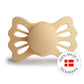 FRIGG Symmetrical Pacifier - Lucky Silicone Size 2 - Pale Daffodil