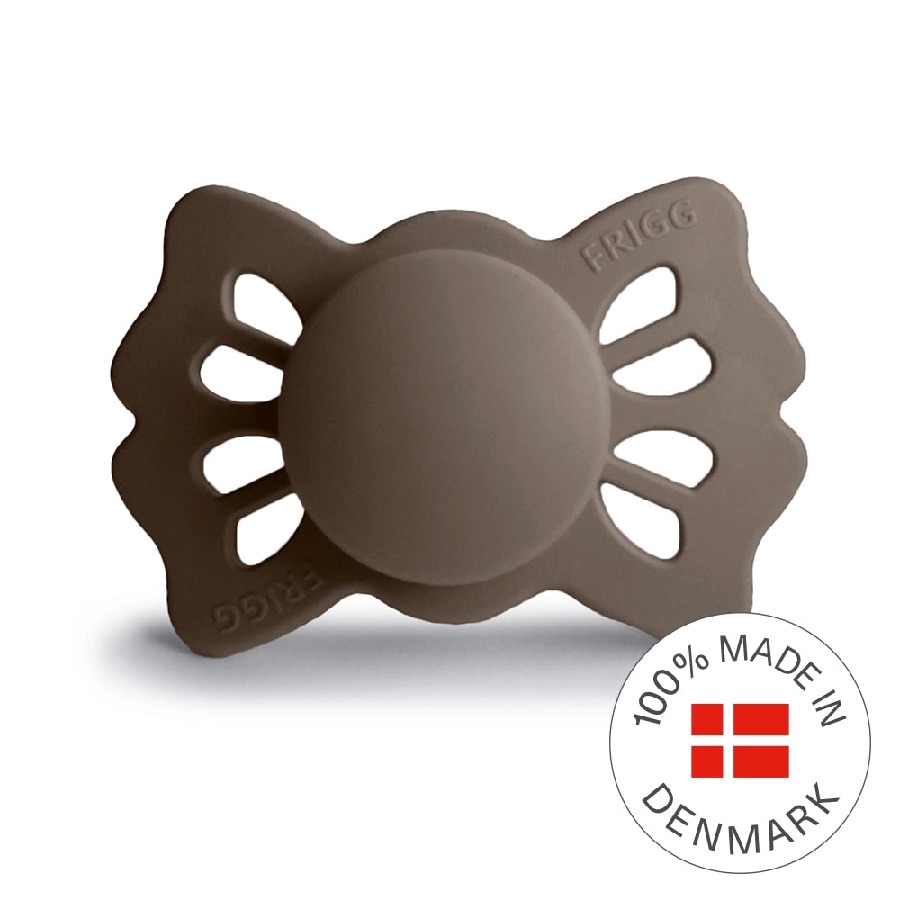 FRIGG Symmetrical Pacifier - Lucky Silicone Size 1 - Portobello