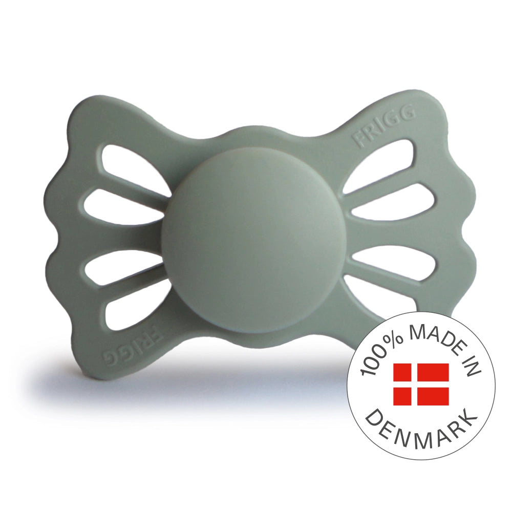 FRIGG Symmetrical Pacifier - Lucky Silicone Size 2 - Sage