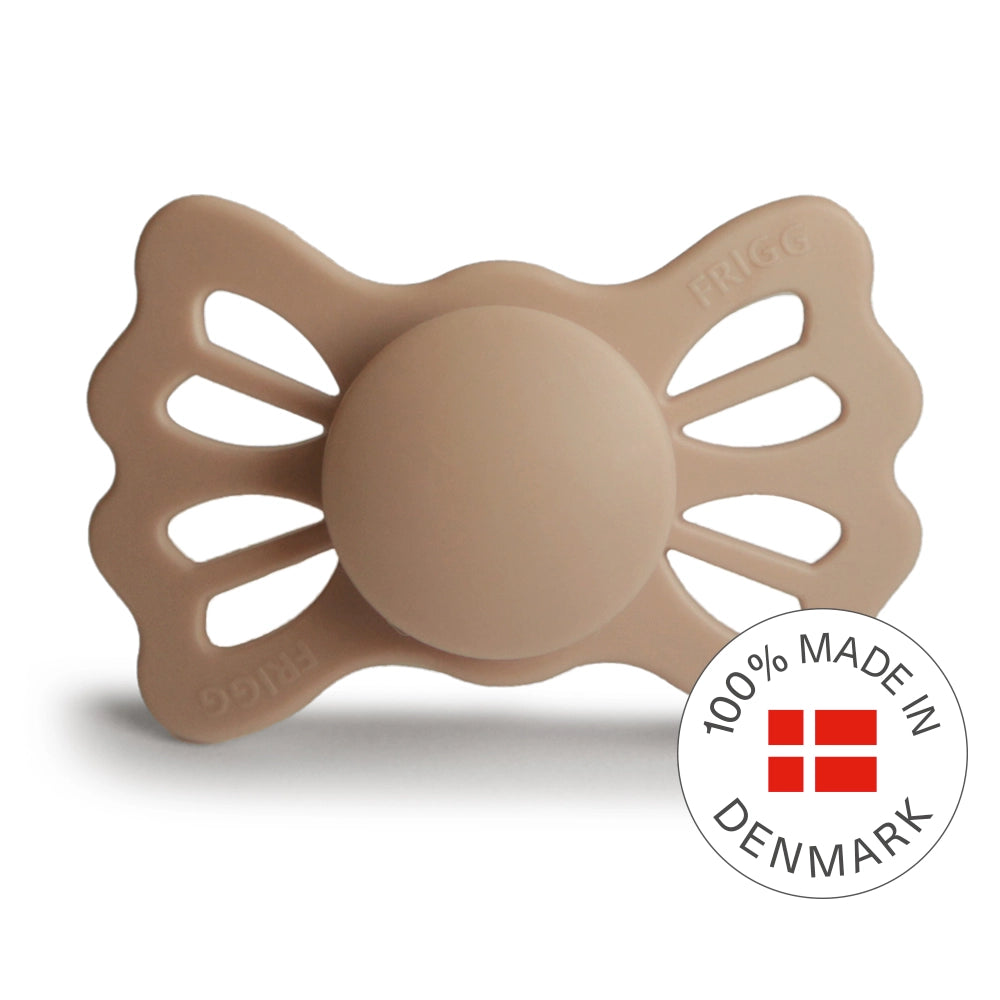 FRIGG Symmetrical Pacifier - Lucky Silicone Size 2 - Silky Satin