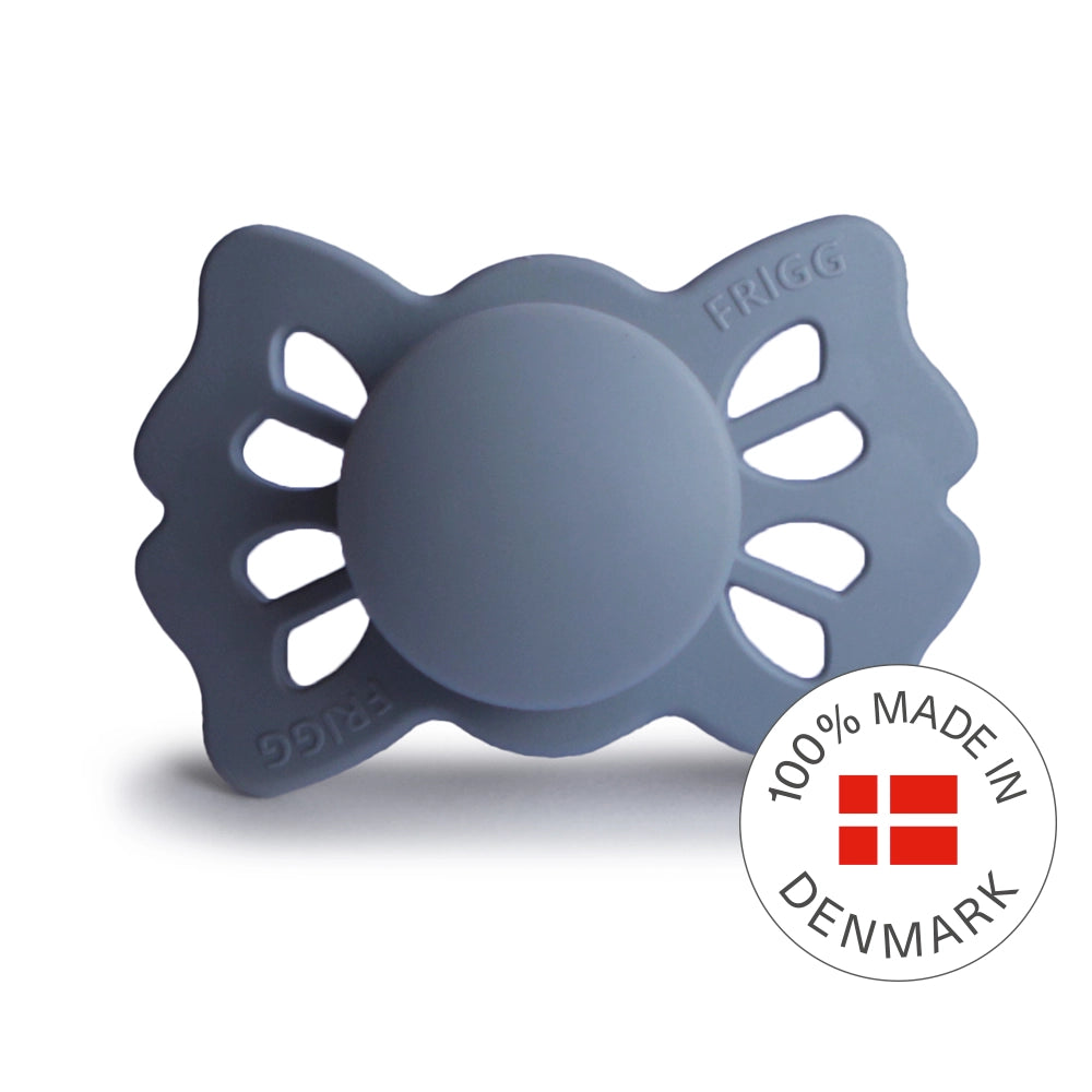 FRIGG Symmetrical Pacifier - Lucky Silicone Size 1 - Slate